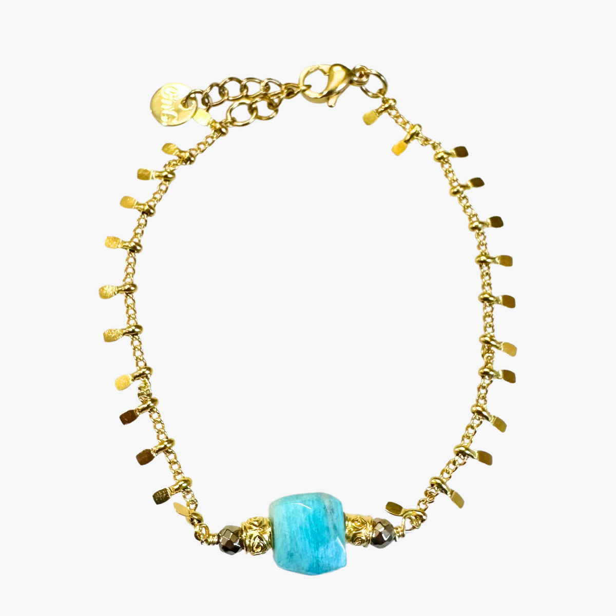 Amazonite bracelet GINANDGER Blue