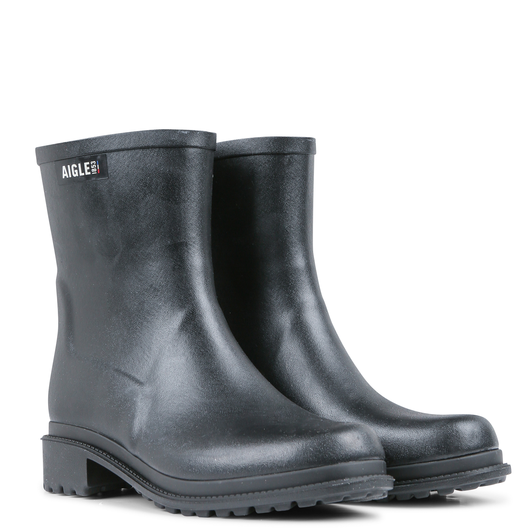 Regenstiefeletten AIGLE Schwarz