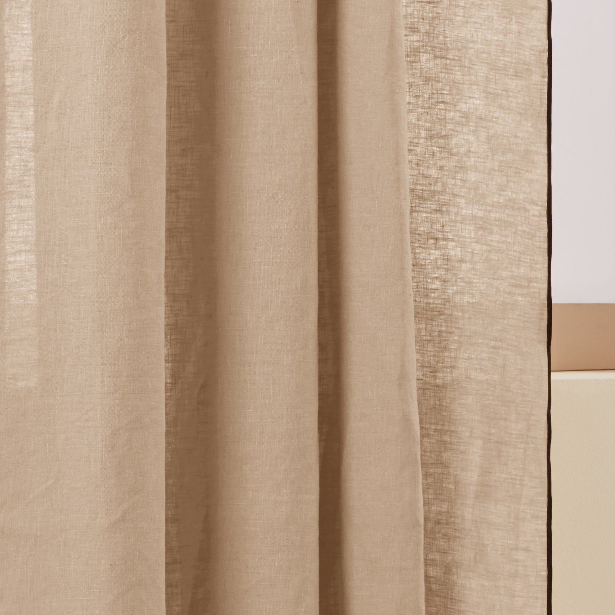 Curtain with gathering tape MADURA Beige