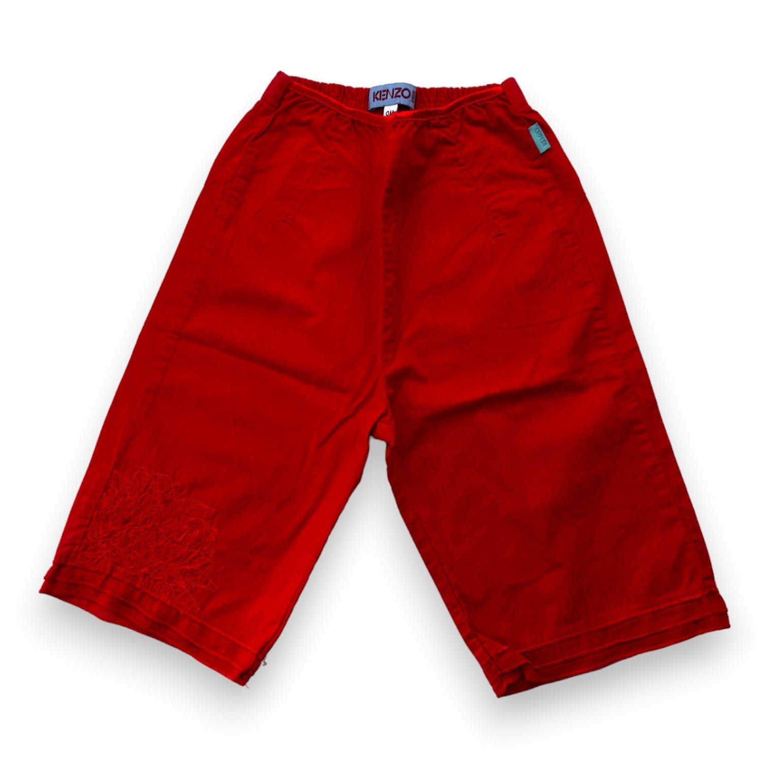 Red baby pants - 9 months KENZO - SECONDE MAIN Red