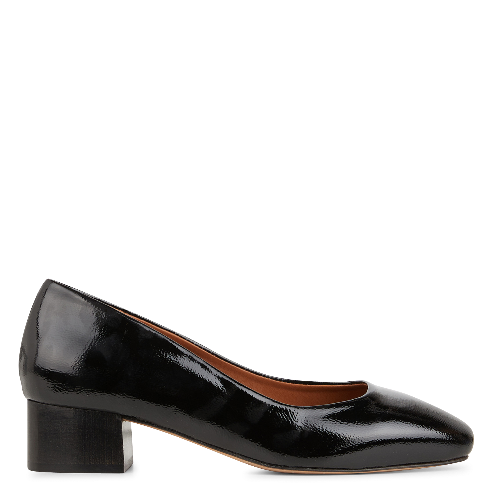 Escarpins en cuir vernis BOBBIES Noir