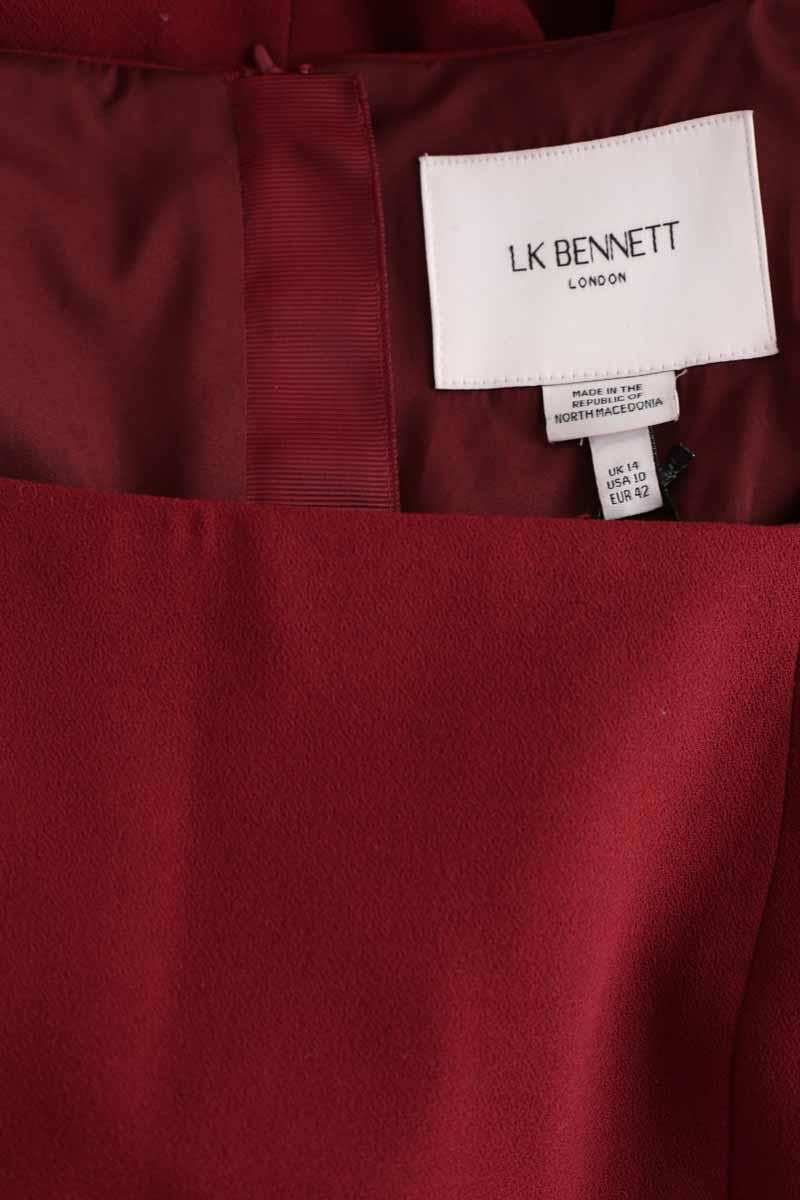 Burgundy dress LK BENNETT - Seconde Main Red