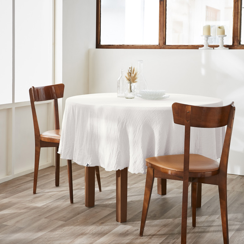 Cotton gauze tablecloth L'EFFET PAPILLON