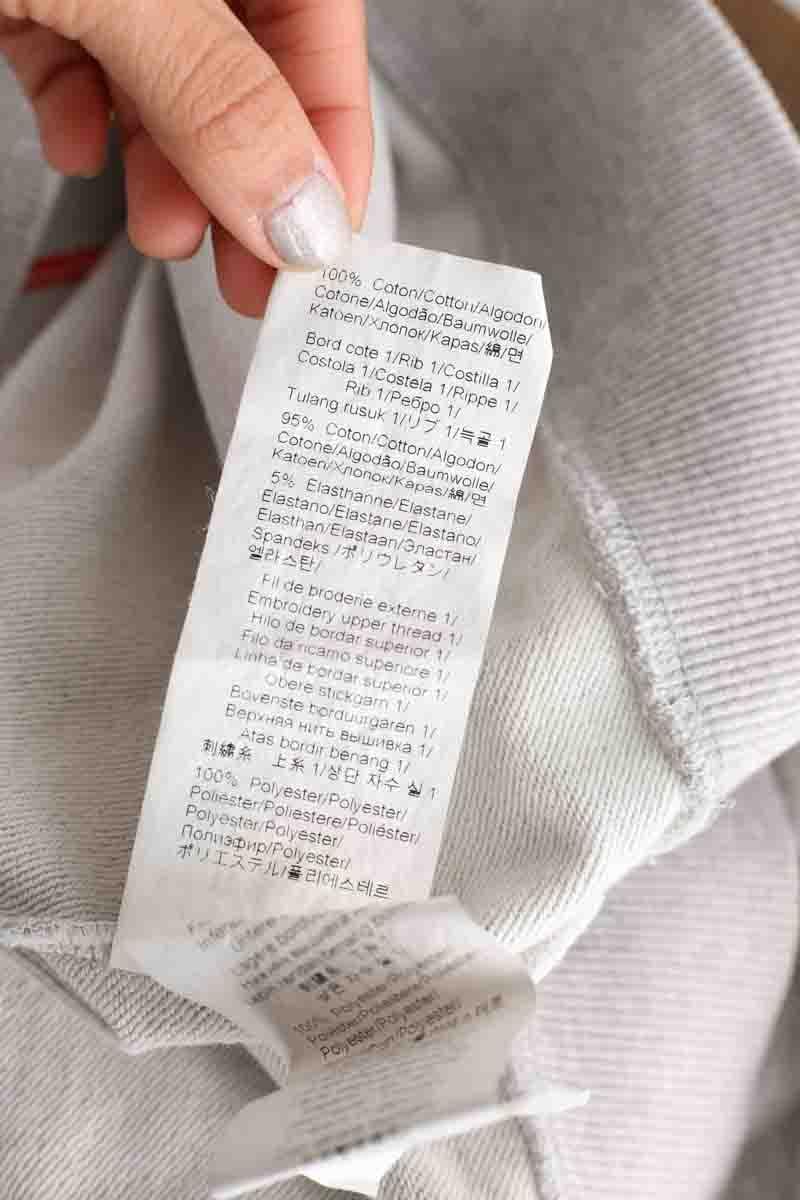 Cotton sweater KENZO - SECONDE MAIN Grey