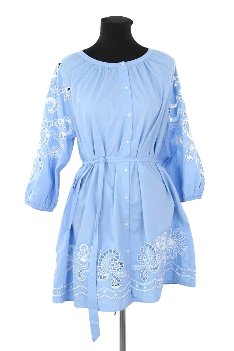 Cotton dress LOUISE MISHA - Seconde Main Blue