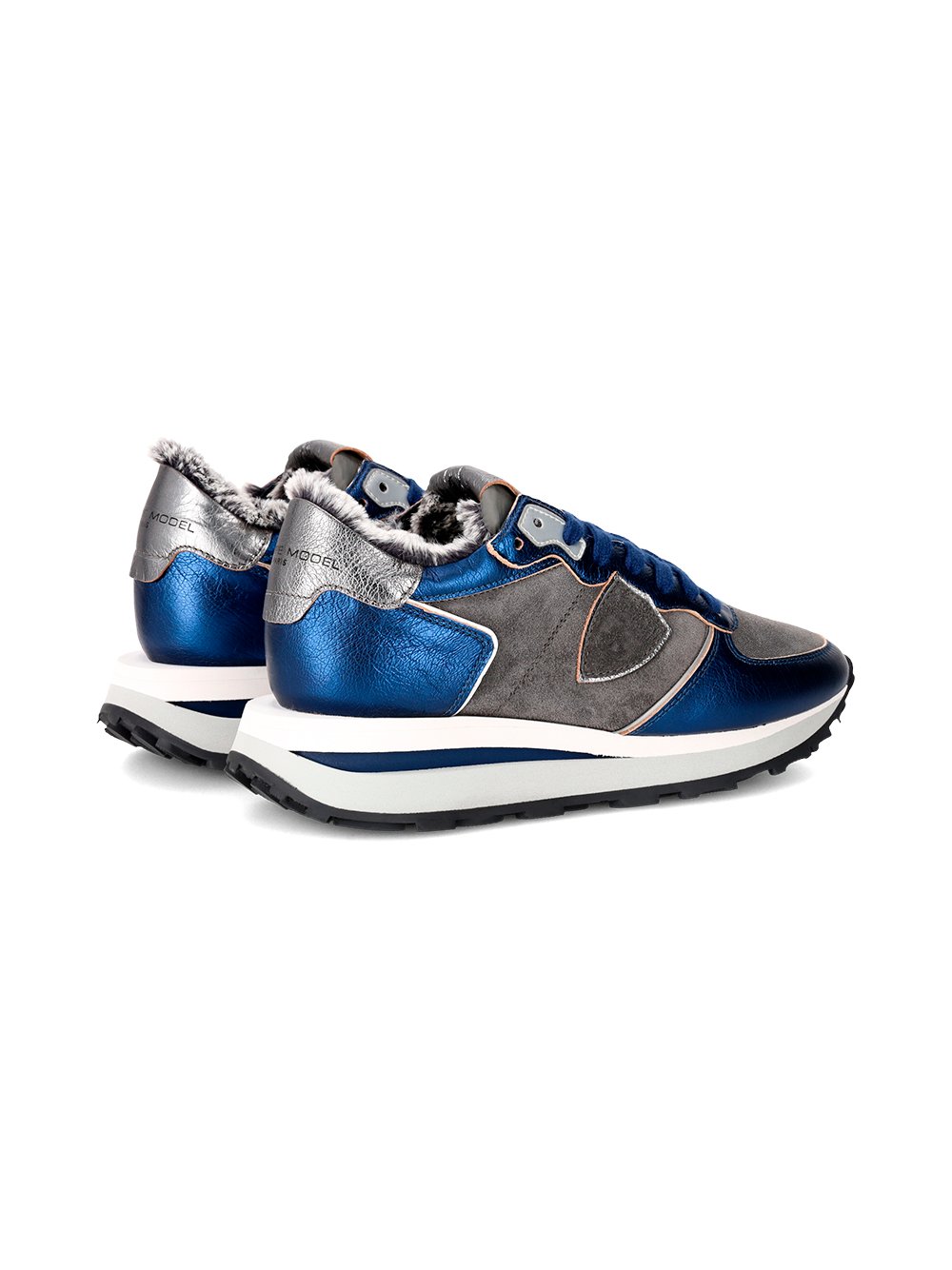 Sneakers Tropez Haute Running PHILIPPE MODEL Blue
