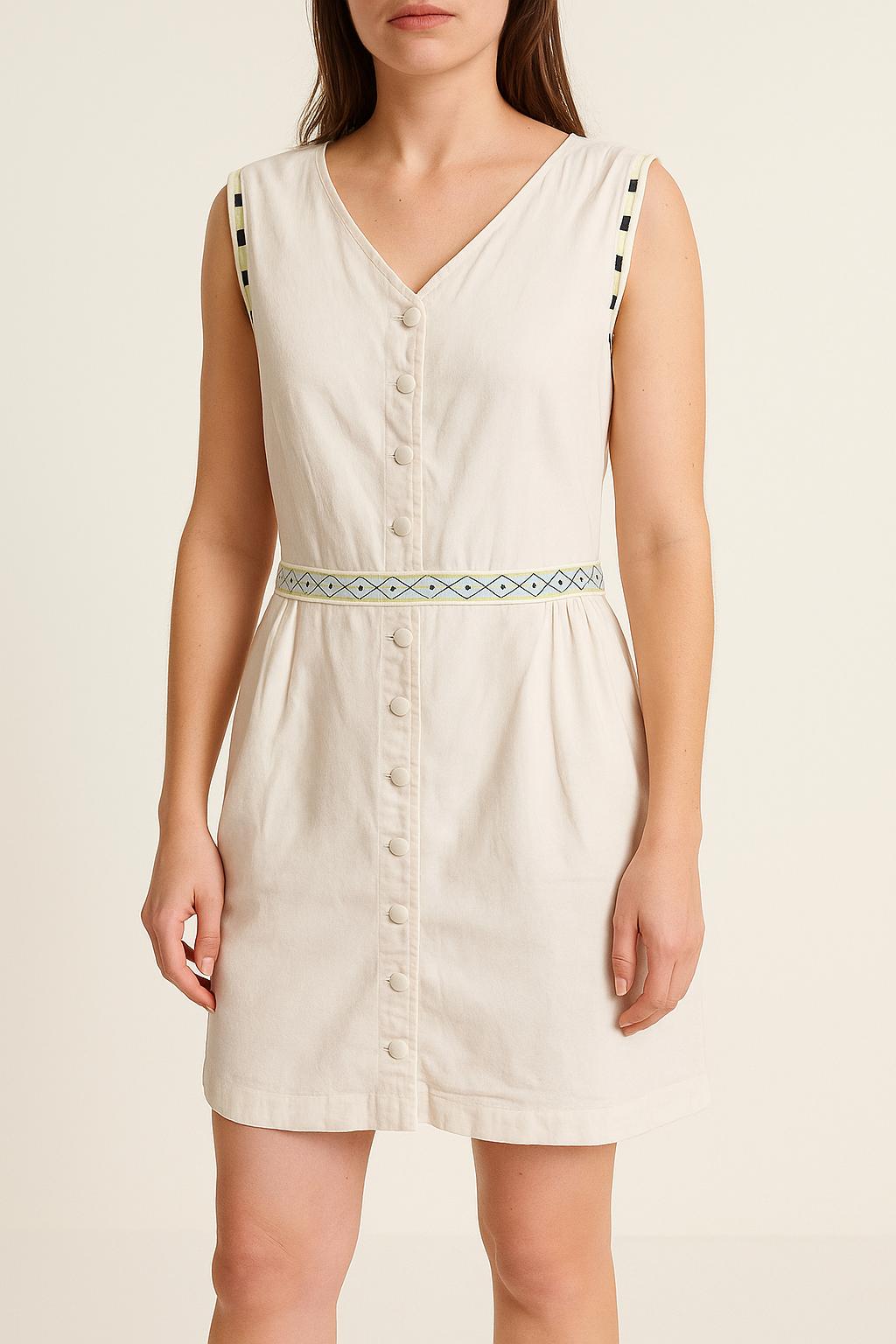 Short & Midi Dress COMPTOIR DES COTONNIERS - Seconde main White