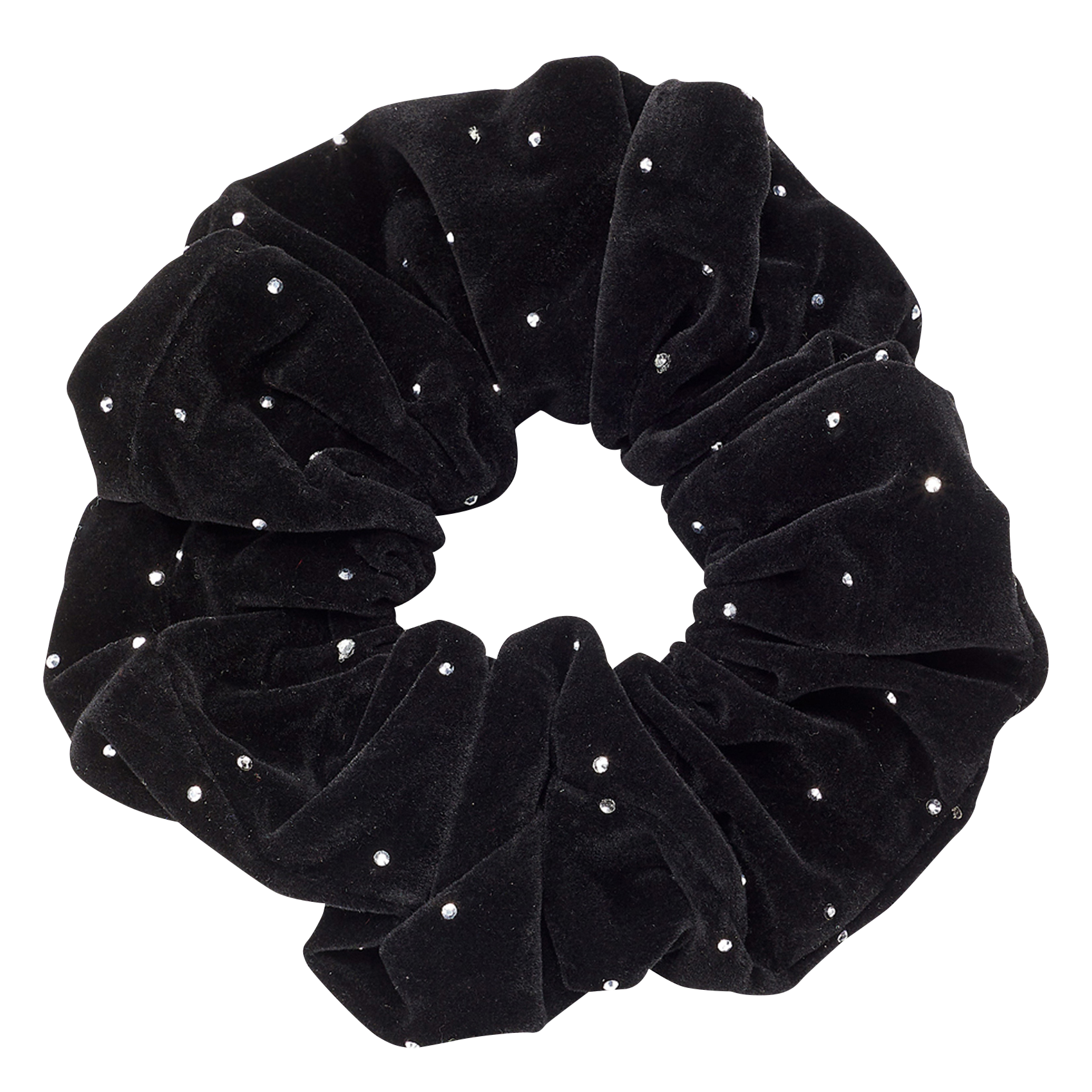 Velvet scrunchie SAISON 1865 Black