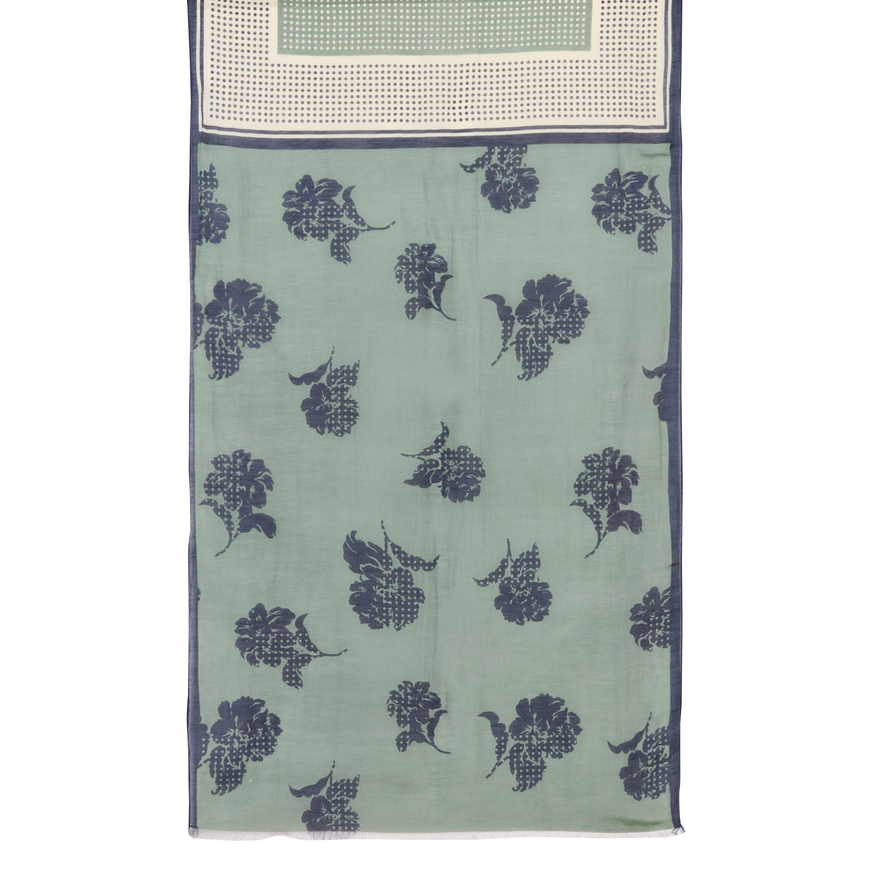 Foulard - katoenblend NICE THINGS Kaki