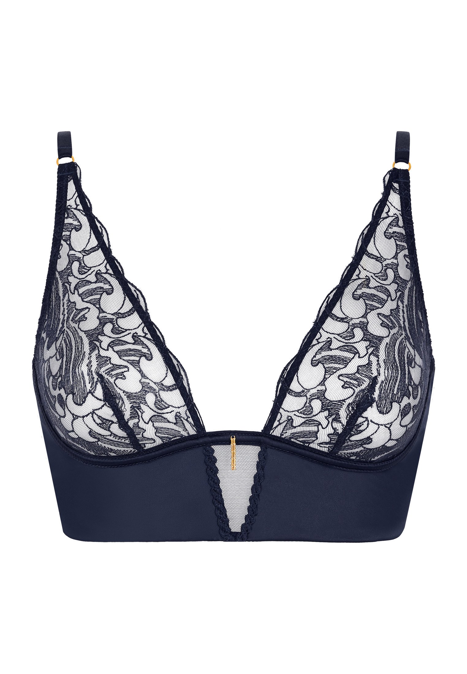 Triangle bralette AUBADE Blue