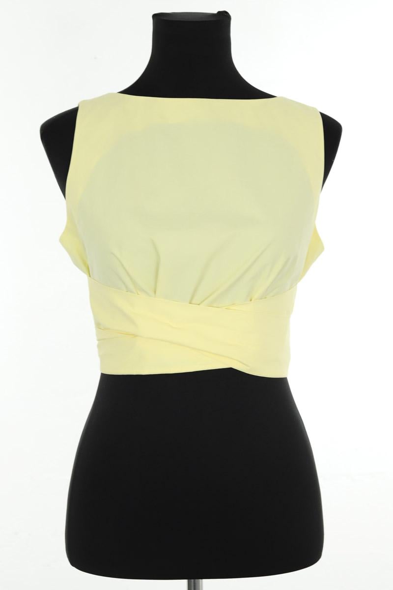 Azawood sleeveless top LK BENNETT - Seconde Main Yellow
