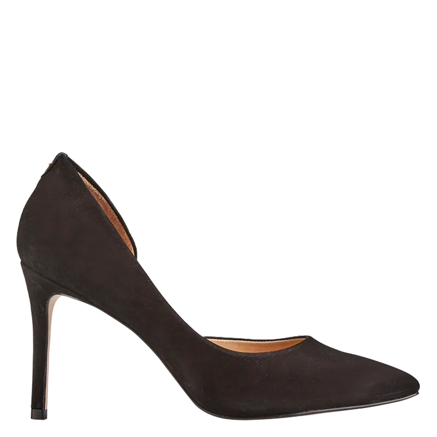 Escarpins à talons aiguille en cuir COSMOPARIS Noir