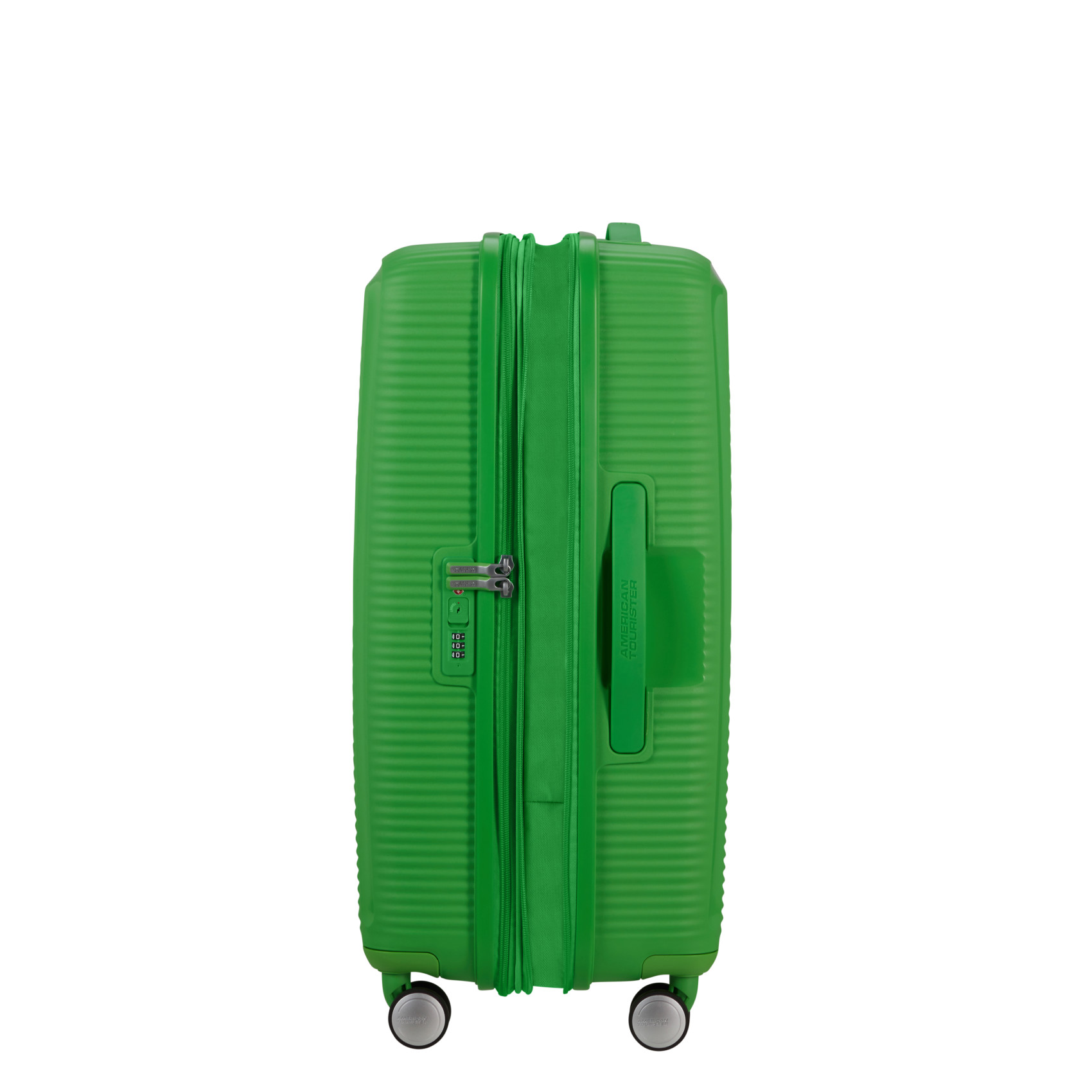 Suitcase with 4 wheels size M AMERICAN TOURISTER Green