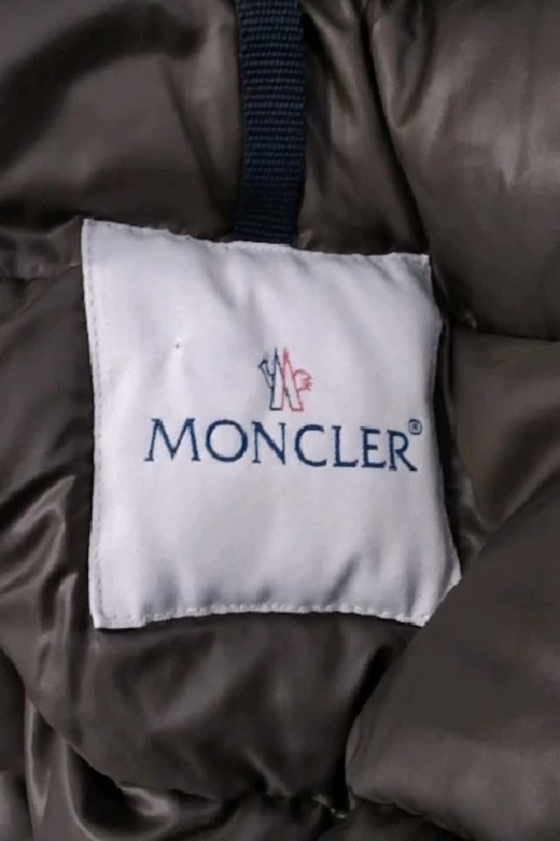 Doudoune MONCLER - Seconde Main Kaki