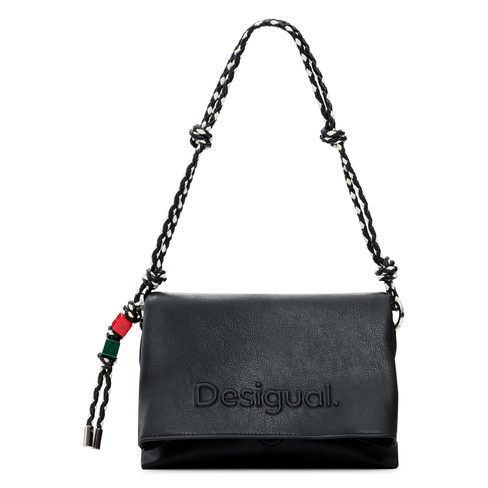 Umhängetasche mit Relieflogo DESIGUAL Schwarz