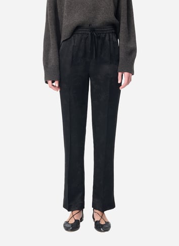 Pantalon droit en cachemire 2 fils , beige Pantalon droit en cachemire 2 fils , beige