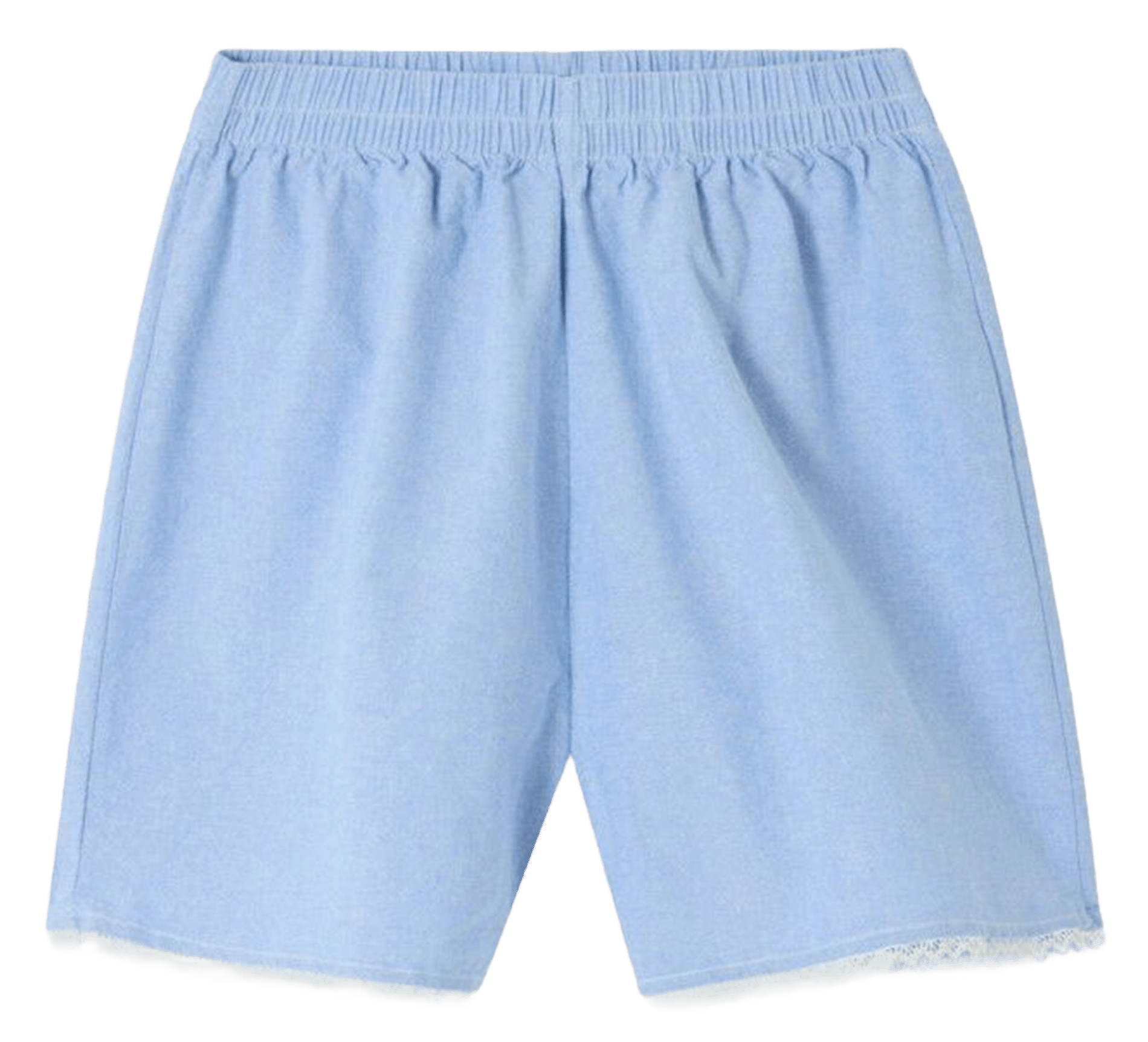 Straight cotton shorts AMERICAN VINTAGE Blue