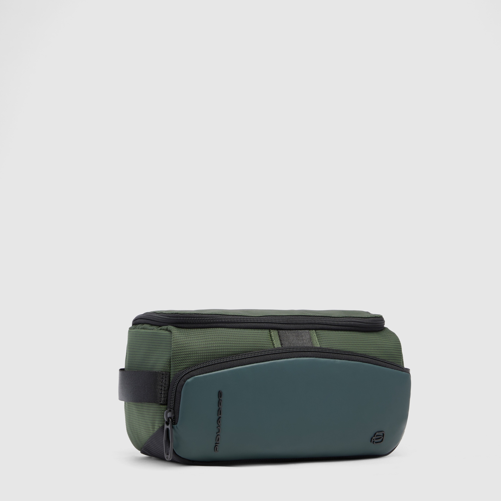 Trousse de toilette en matériau biosourcé PIQUADRO Vert