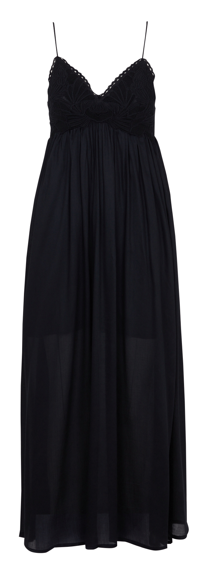 Robe longue évasée  LOUISE MISHA Noir