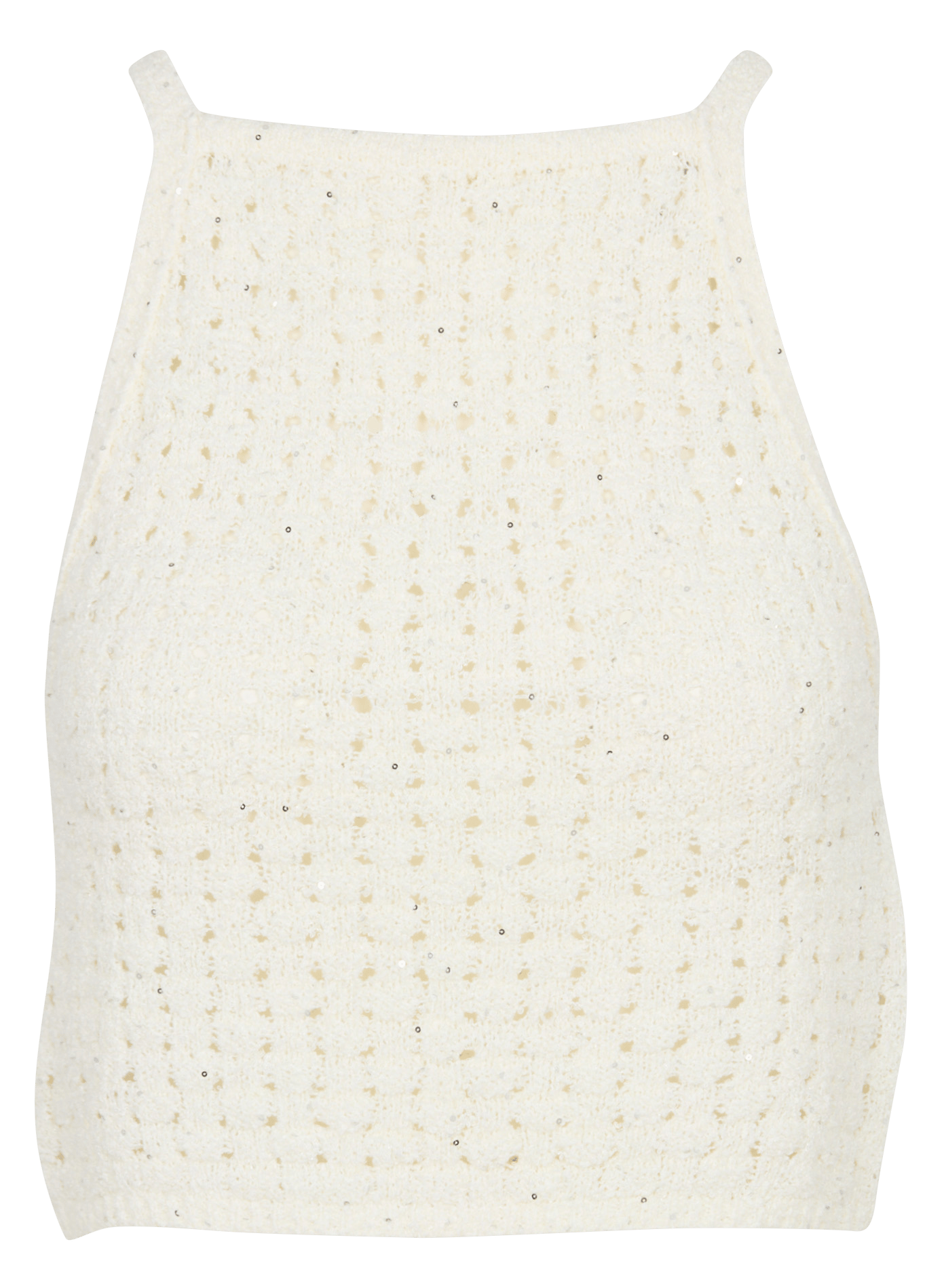 Top met ronde hals KOOKAI Wit