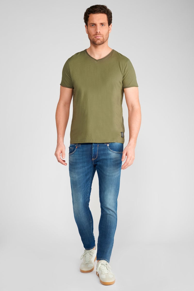 Tommy Badge T-shirt LE TEMPS DES CERISES Green