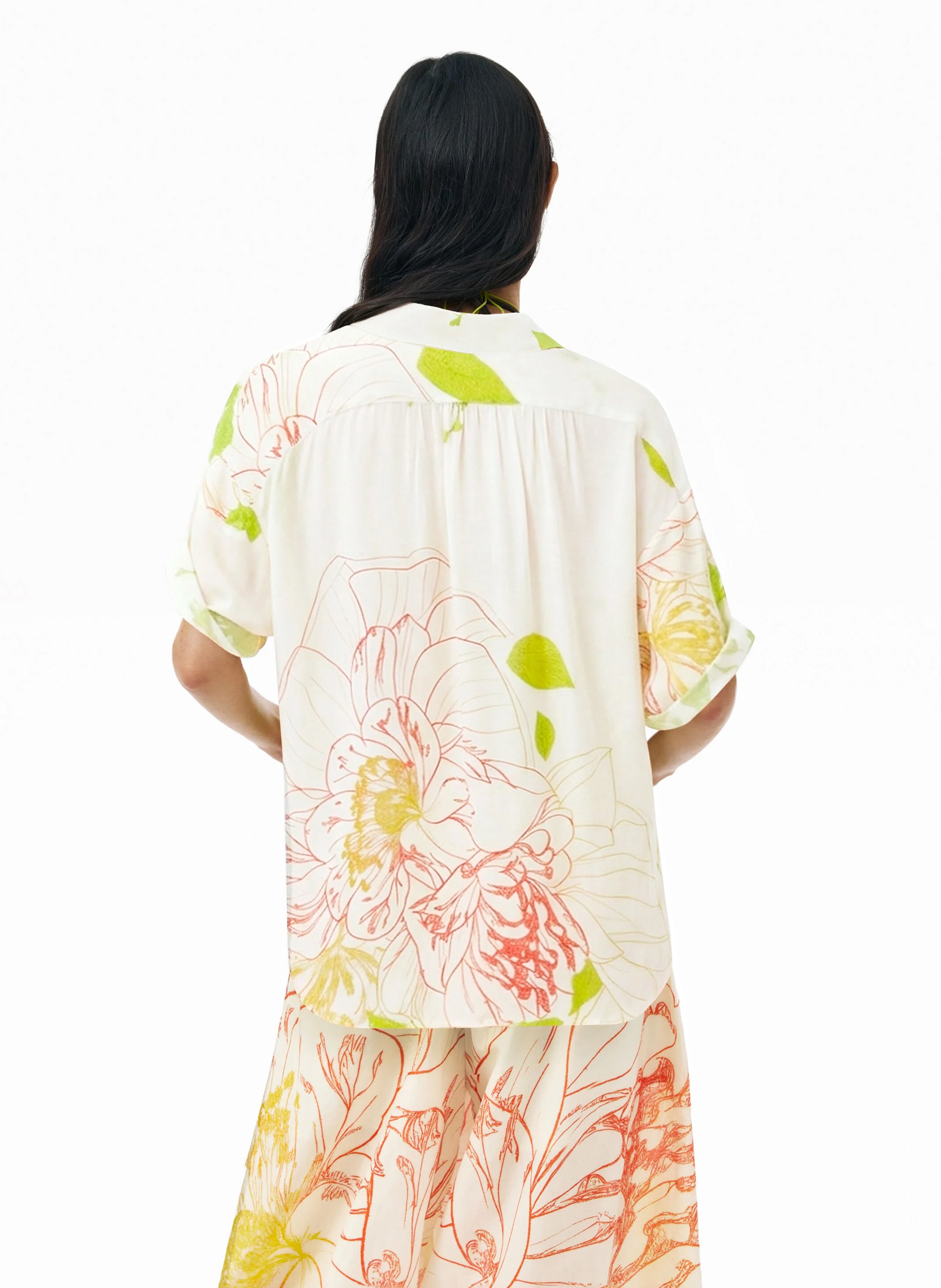 Chemise à imprimée DESIGUAL Blanc