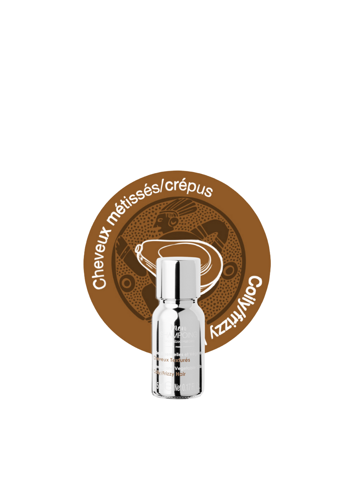Coily/Frizzy Hair Booster with Essential and Vegetable Oils MON SHAMPOING No color