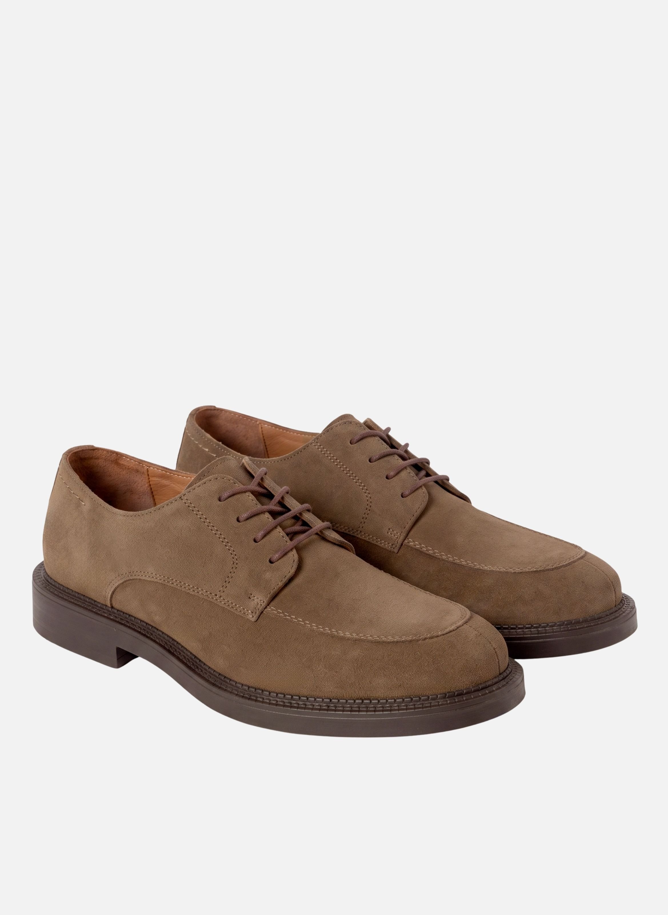 Derby gomme pablo cuir daim JULES & JENN Beige
