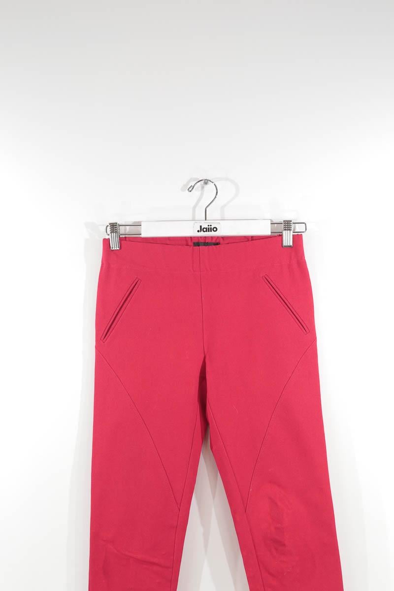 Pantalon Slim Rouge Rouge Joseph Seconde Main Femme Place des