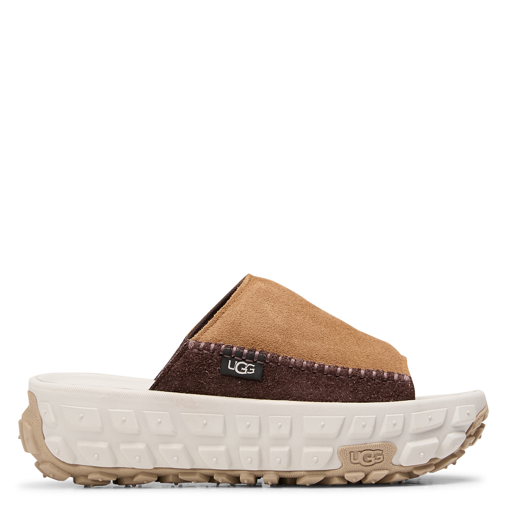 Mules compensées en cuir  UGG Marron