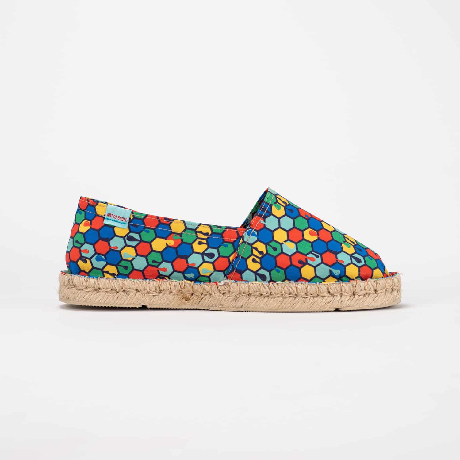 Printed espadrilles ART OF SOULE Red