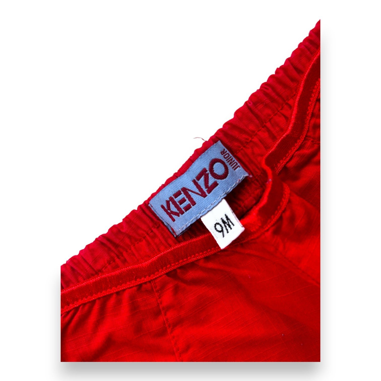 Red baby pants - 9 months KENZO - SECONDE MAIN Red