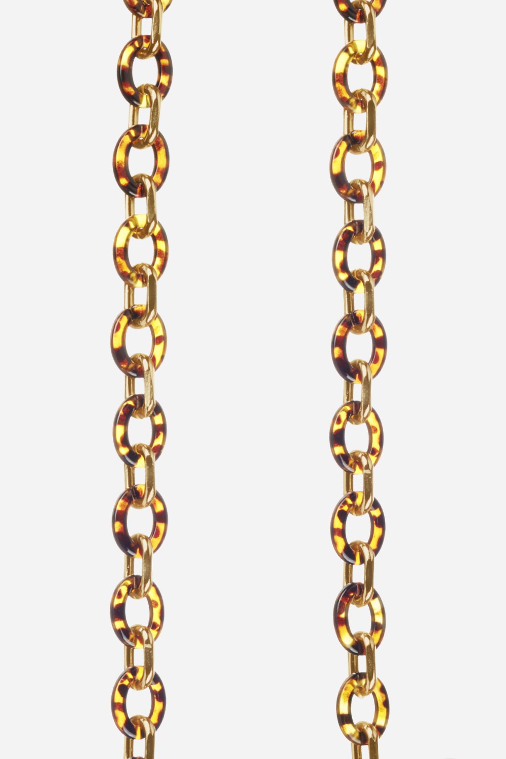 Resin phone chain LA COQUE FRANCAISE Brown