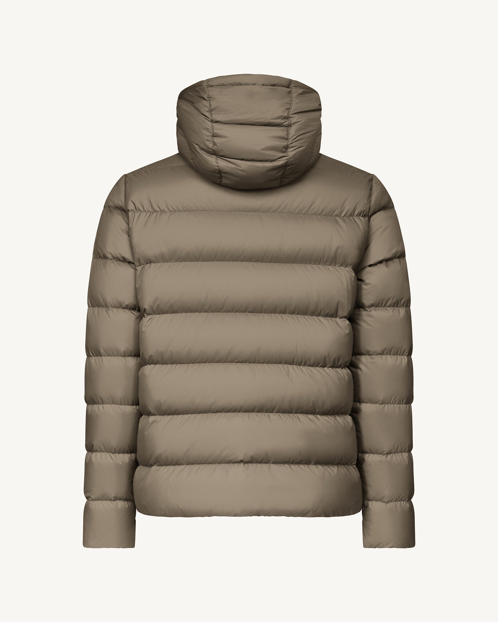 Straight hooded jacket John JOTT Beige