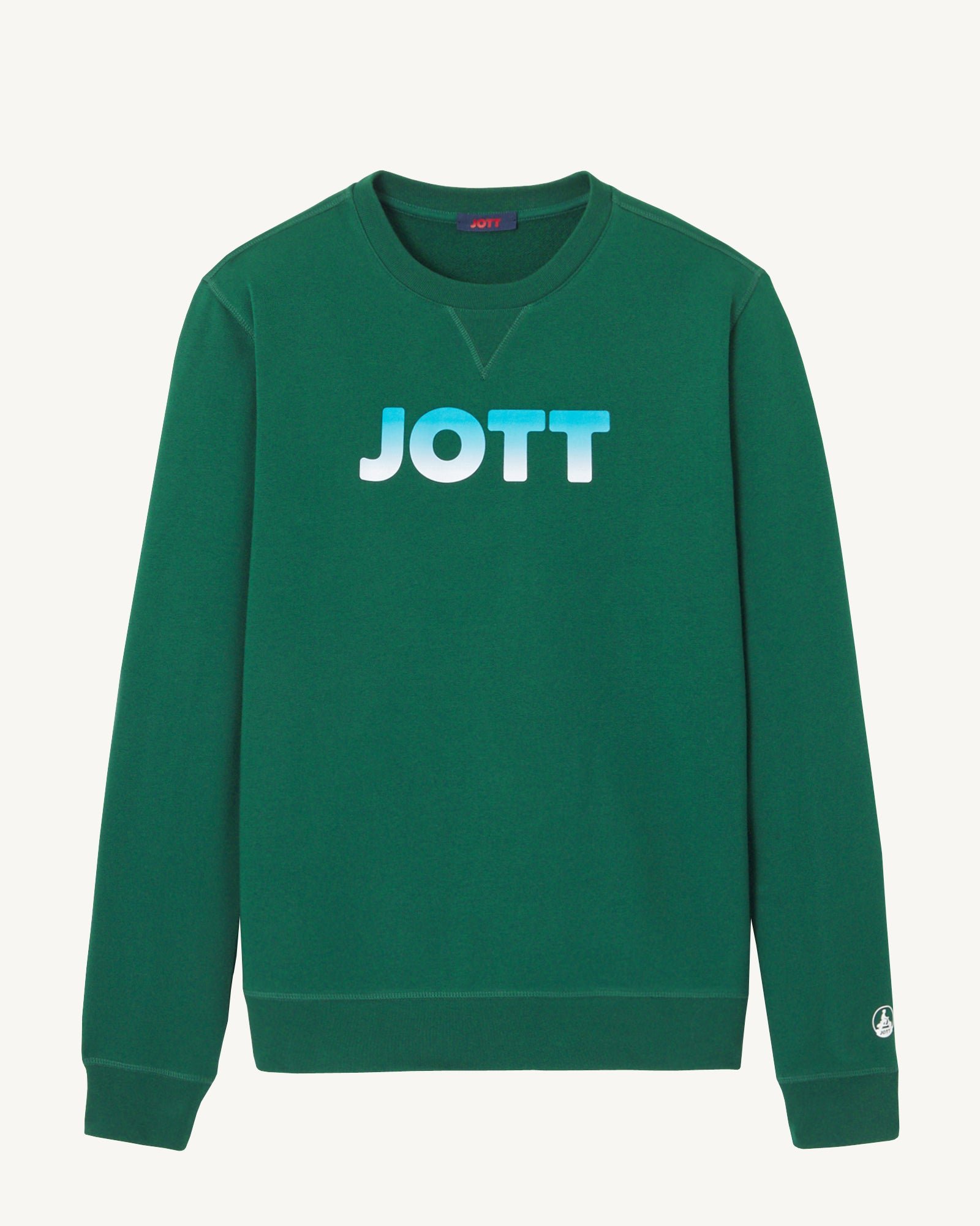 Organic cotton sweatshirt JOTT Green