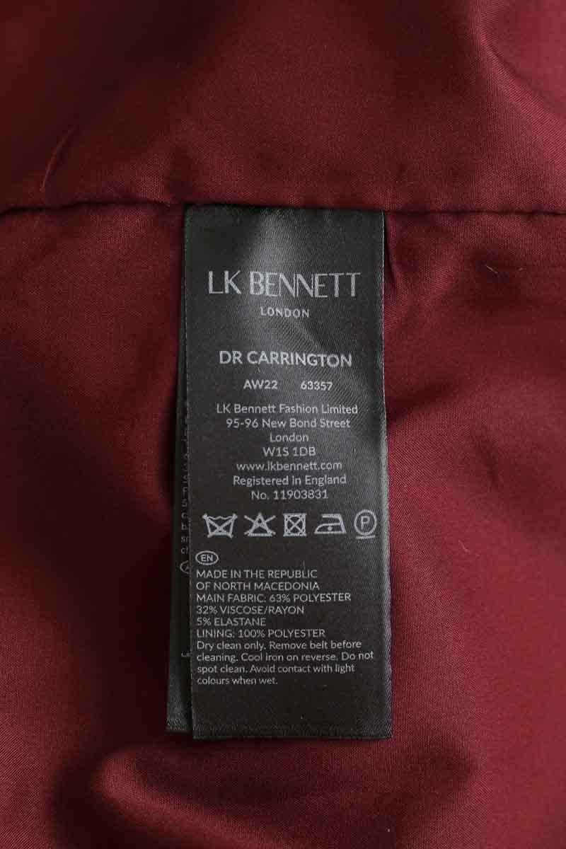 Burgundy dress LK BENNETT - Seconde Main Red