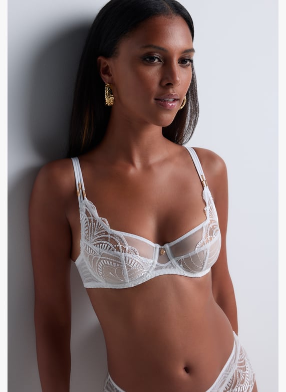 Full-cup bra | White by AUBADE Full-cup bra White