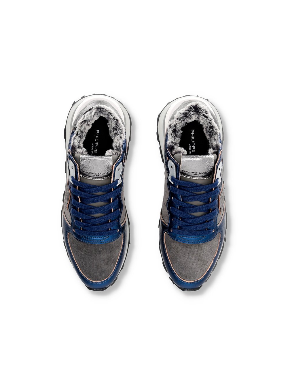 Sneakers Tropez Haute Running PHILIPPE MODEL Blue