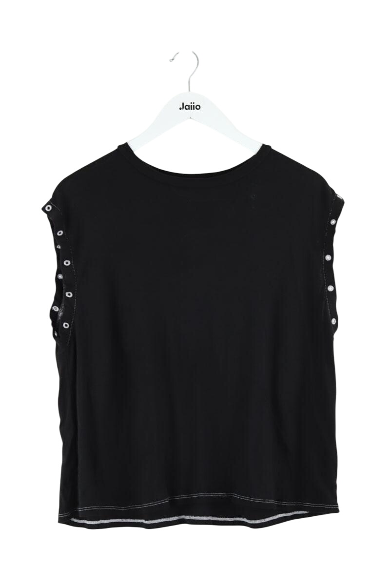 Sleeveless cotton top IRO - Seconde Main Black