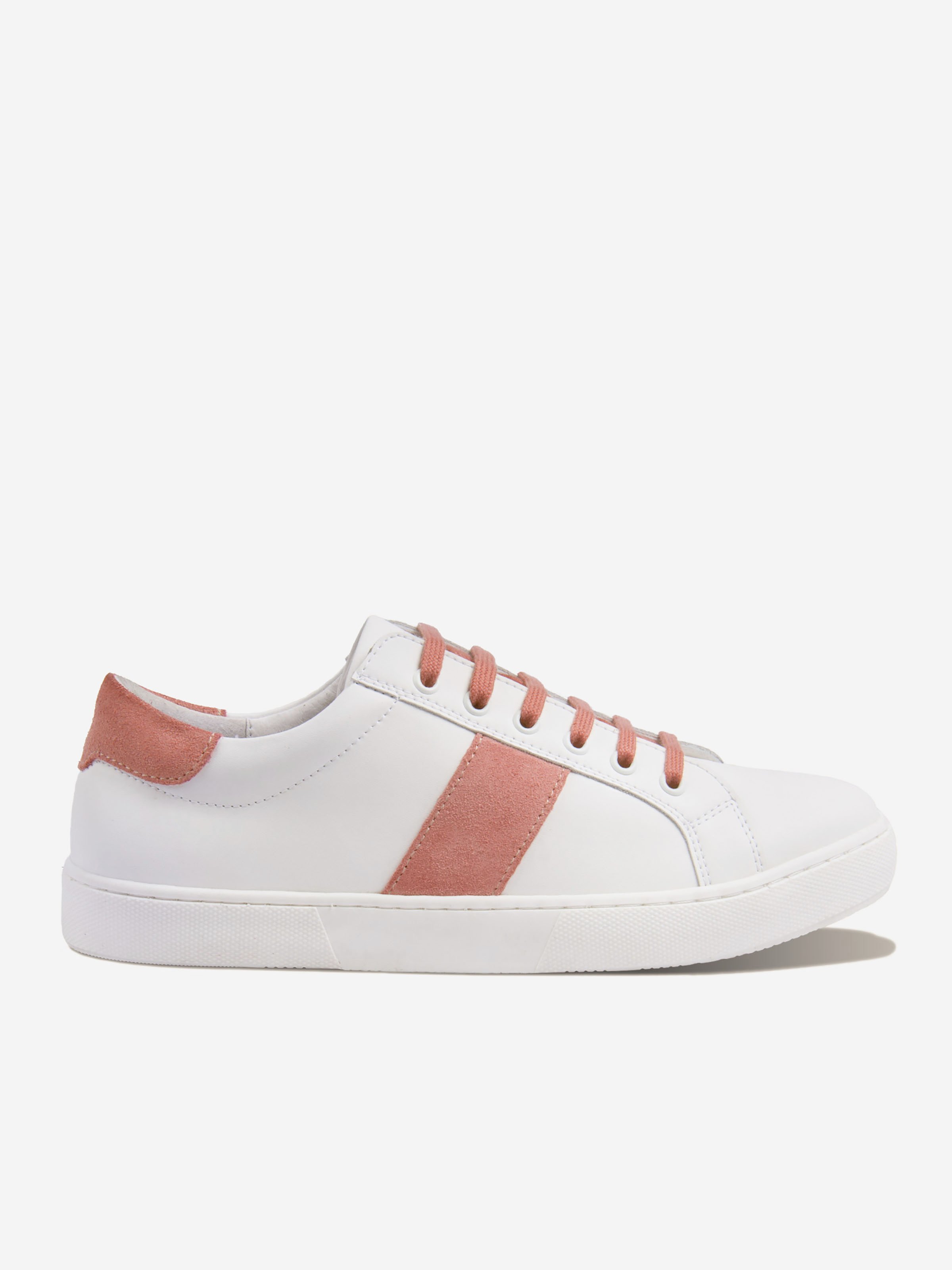 Victory leather lace-up sneakers JULES & JENN
