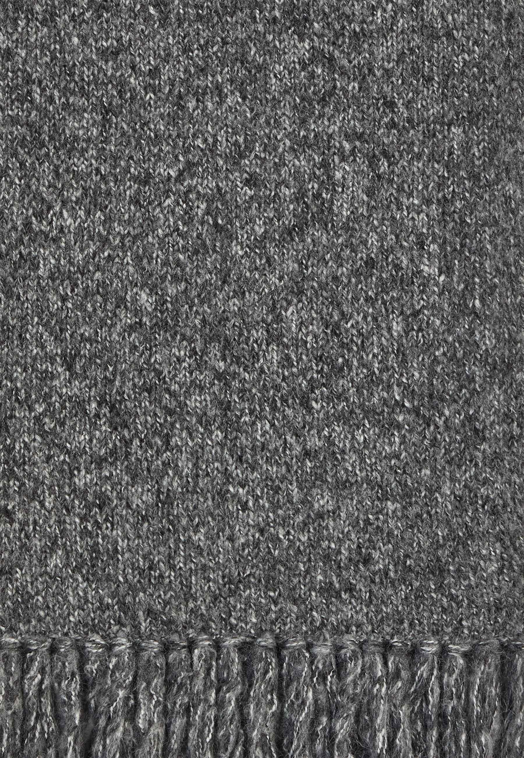 Long chunky knit scarf RODIER Grey