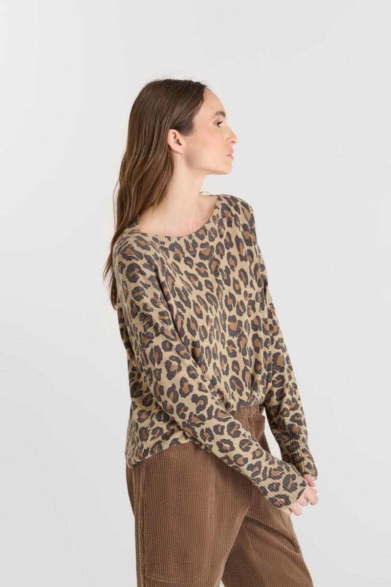 Sweater LE TEMPS DES CERISES Brown