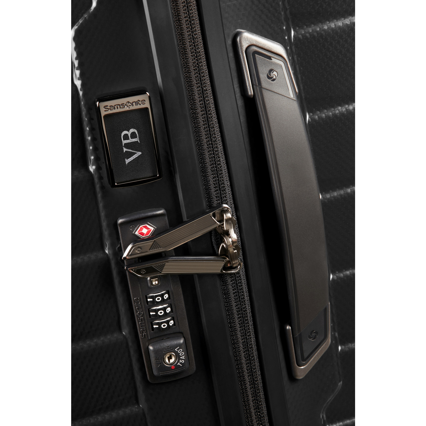 Proxis suitcase 4 wheels size xl SAMSONITE Black