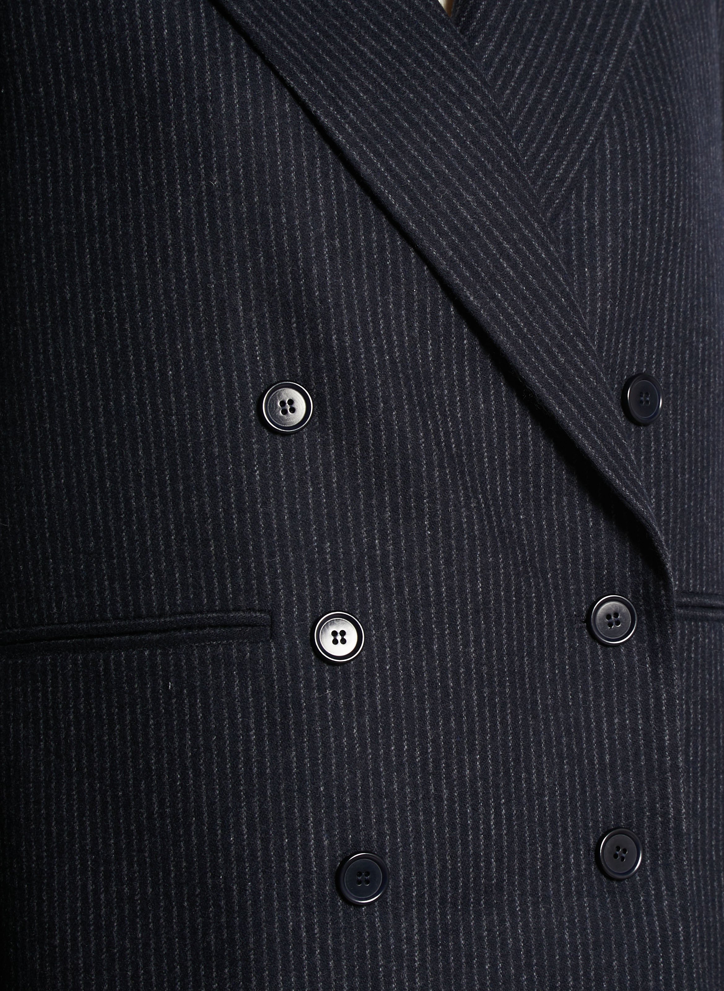 Veste de blazer droite col tailleur BELLEPIECE Bleu