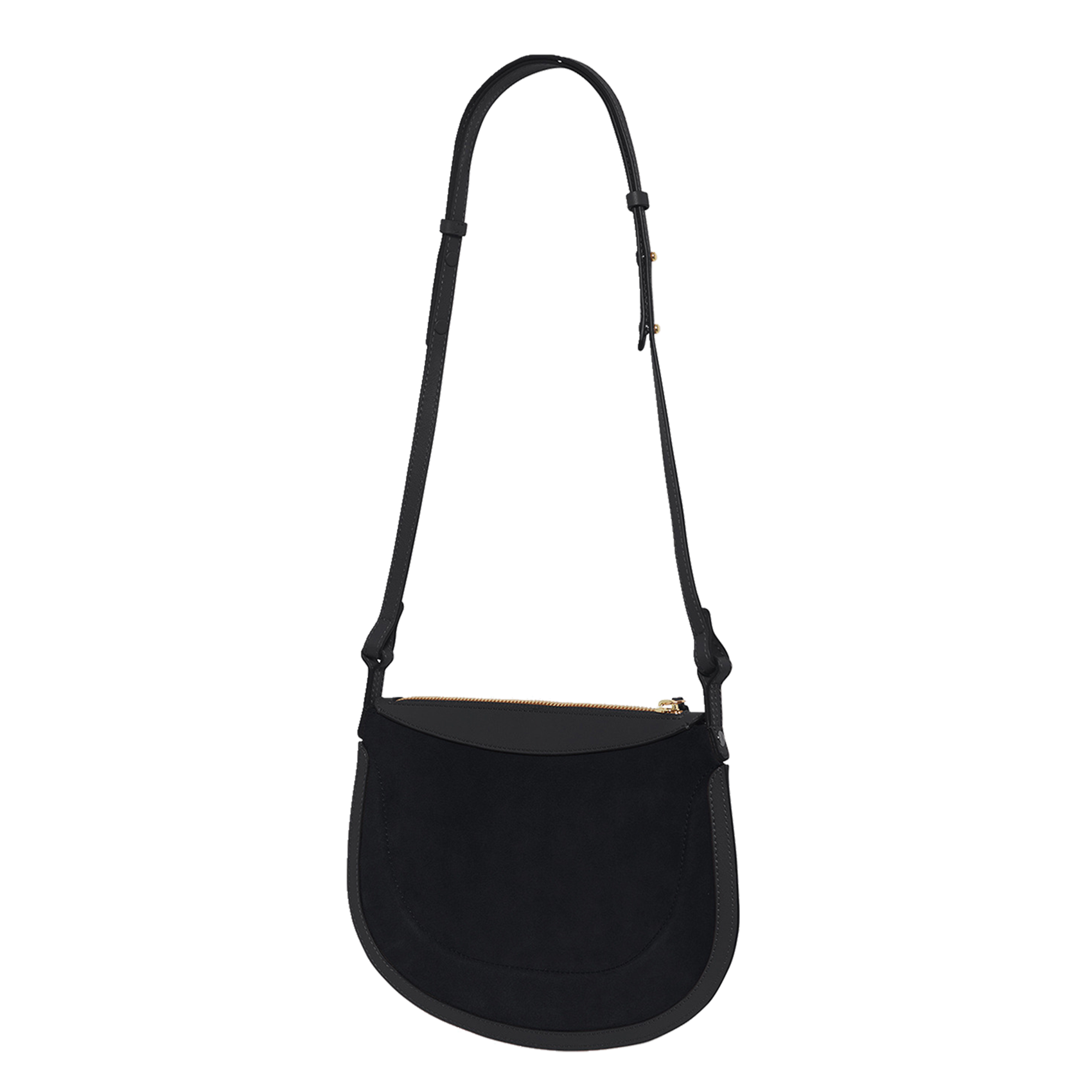 Dori leather shoulder bag PABLO Black