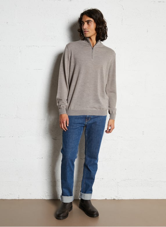Gerade geschnittene Jeans aus Baumwoll-Mix | Grau by CHEVIGNON Gerade geschnittene Jeans aus Baumwoll-Mix Grau