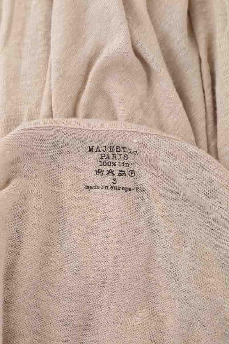 Sweater MAJESTIC FILATURES - SECONDE MAIN Beige