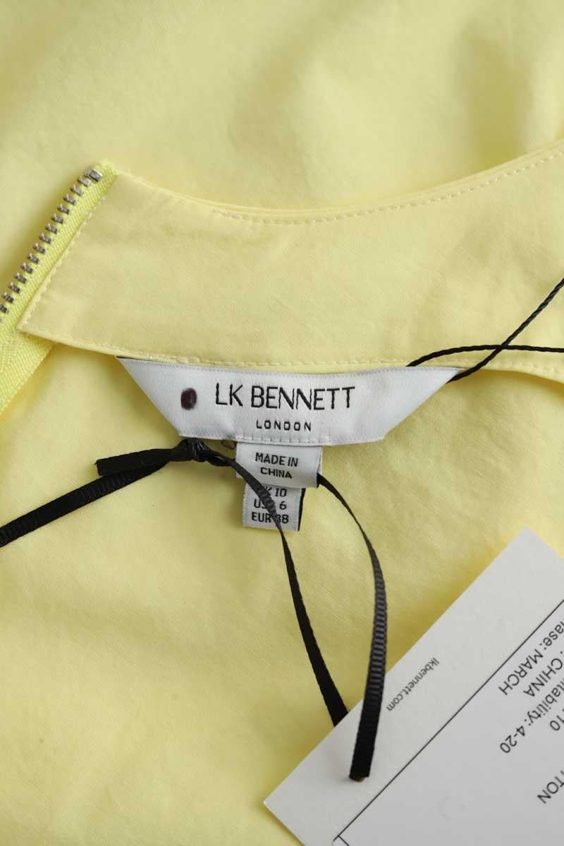 Azawood sleeveless top LK BENNETT - Seconde Main Yellow