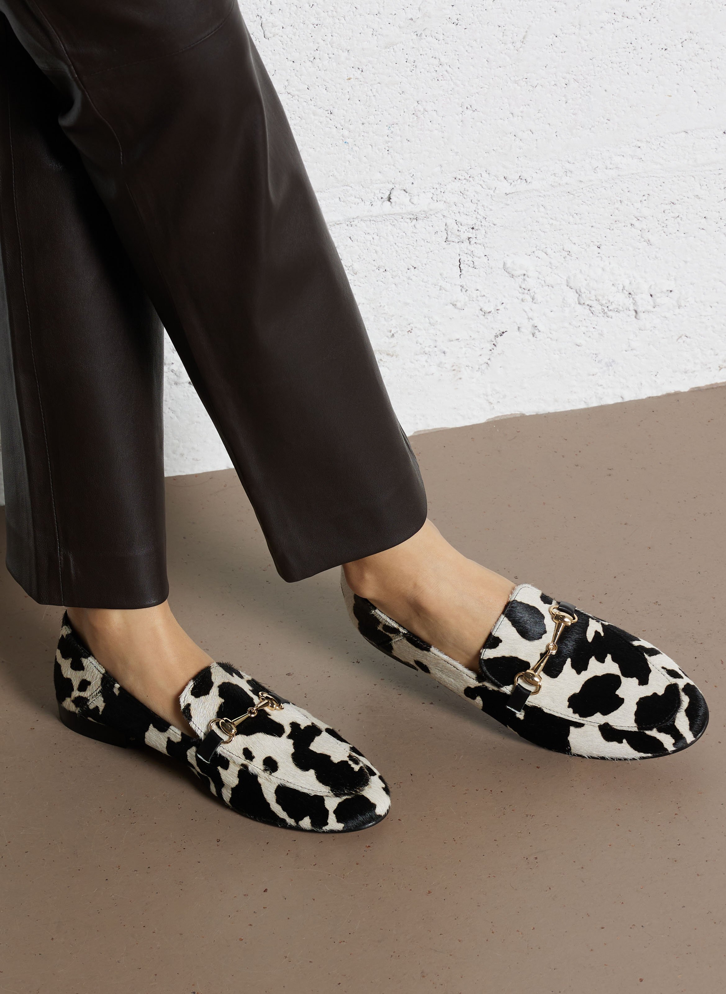 Mocassins en cuir BOBBIES Multicolore