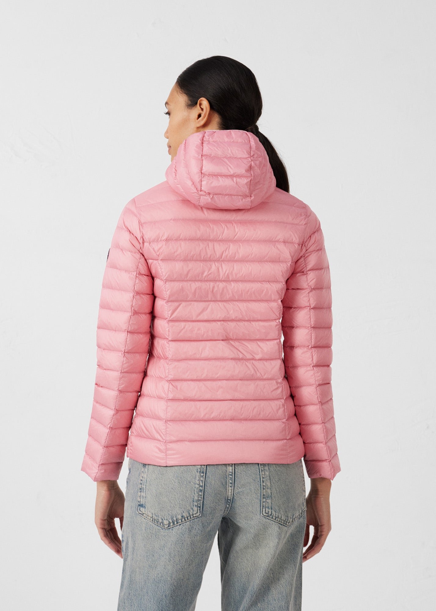 Lightweight hooded puffer jacket Cloe JOTT Pink